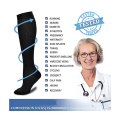 Running travel nurse graduated cycling compression stockings socks 15-20 mmhg for wholesale